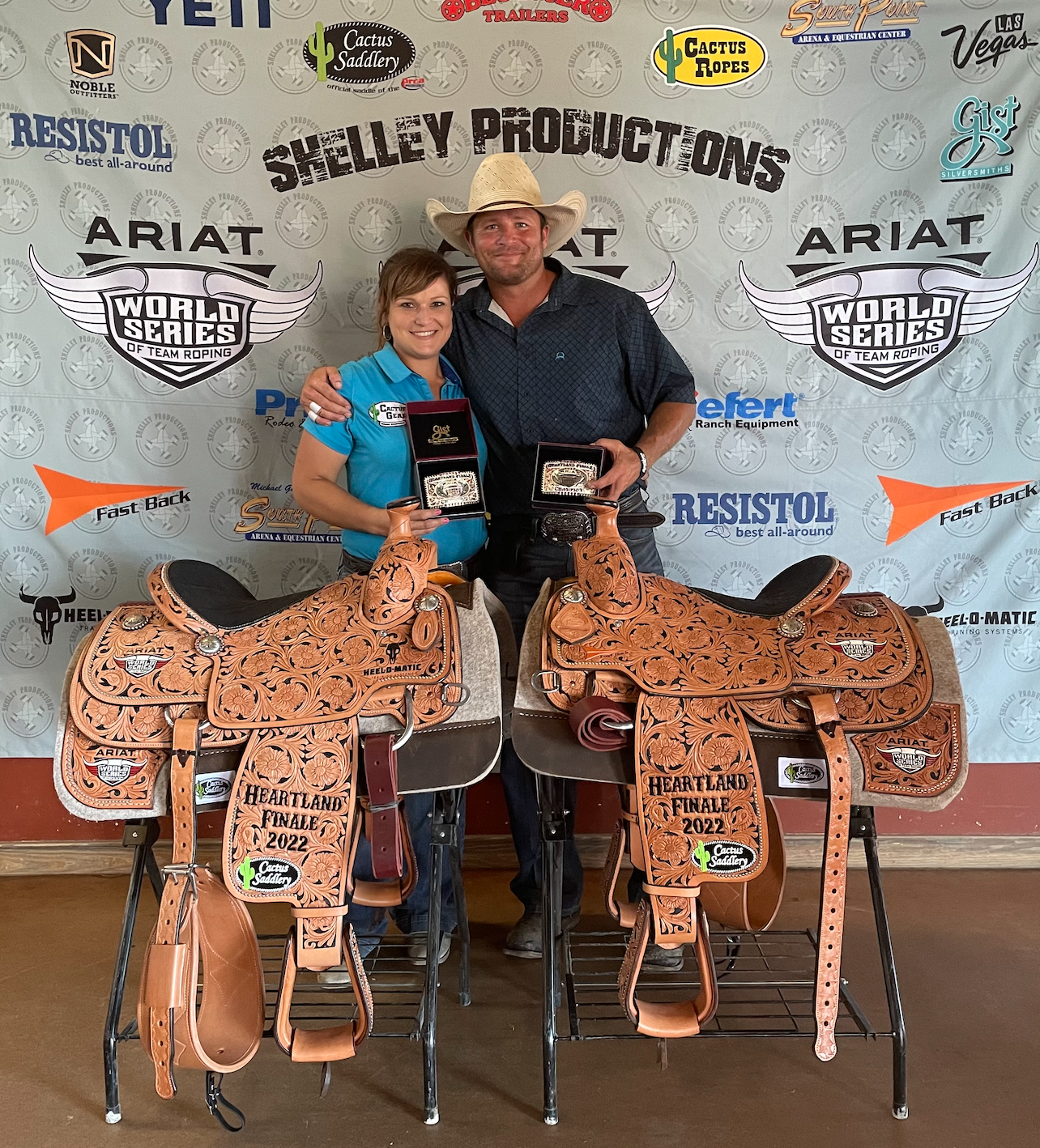 Kayelen Helton & Matt Ingle win the #13.5 Heartland in Hamilton, TX