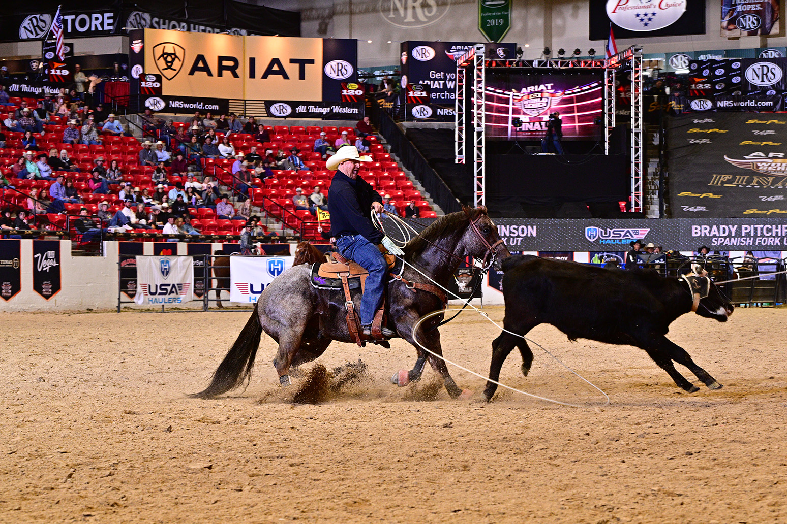 Ariat WSTR #13.5 USA Haulers Finale Champions: Brady Pitchford and Clint Robinson