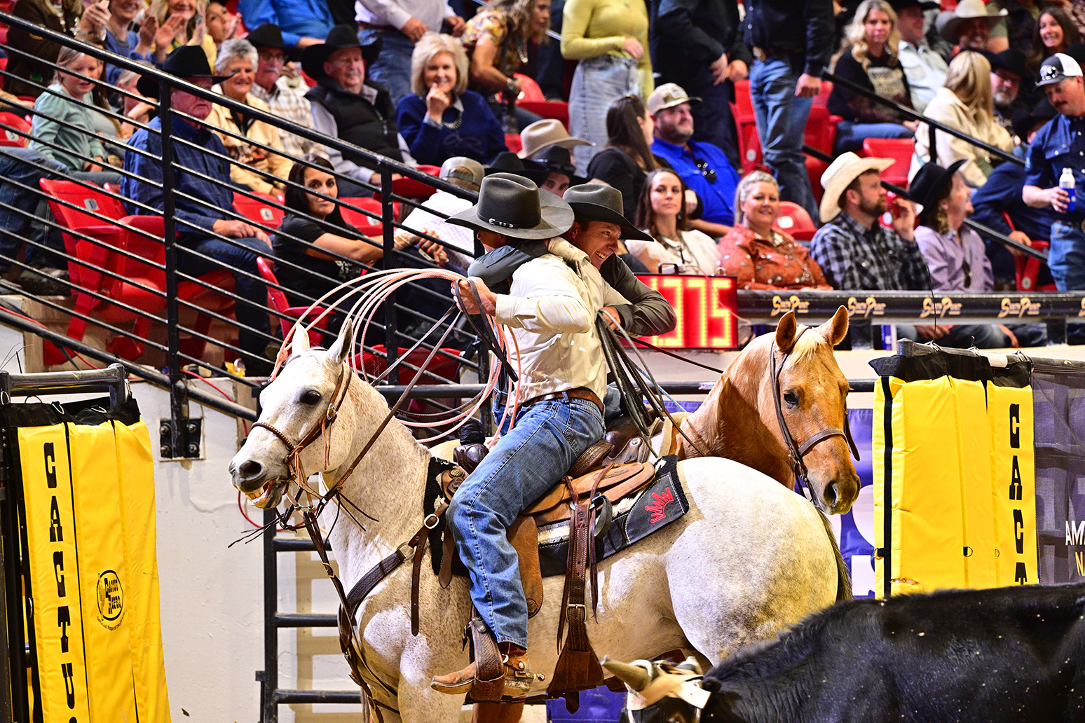 Ariat WSTR #11.5 Silencer Central Champions: Jim Breck Bean and Jasper Klein