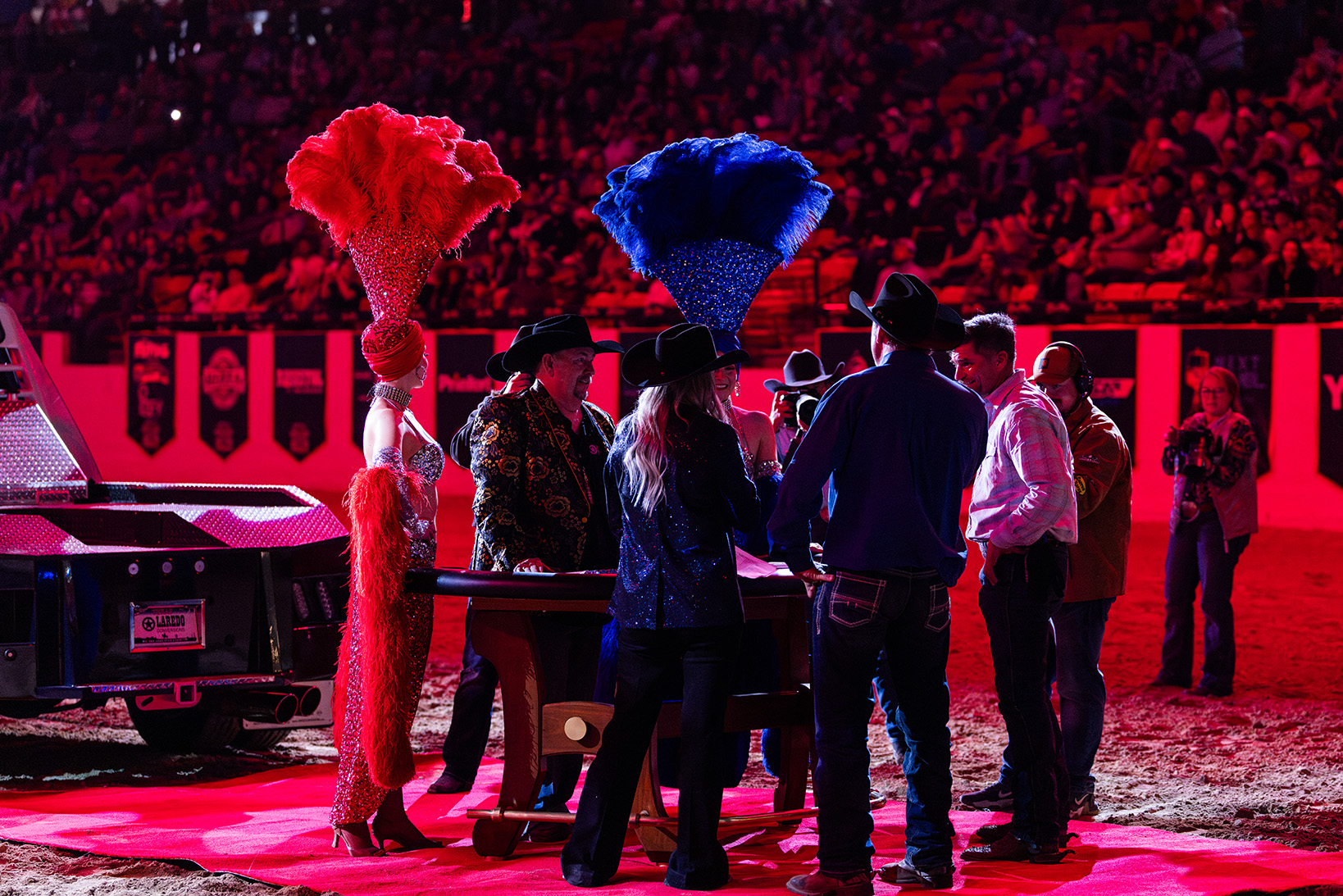 Ariat WSTR #9.5 Laredo Custom Haulers Invitational Champions: Lewis Perry and Keith Heritage