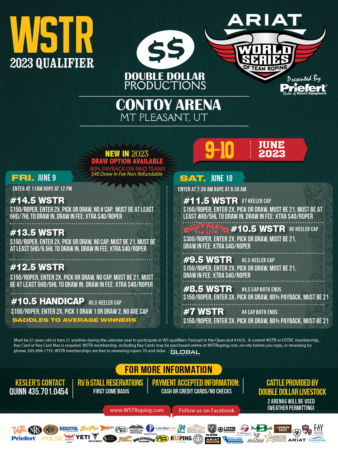 Calendar | World Series of Team Roping Calendar | World Series of Team Roping