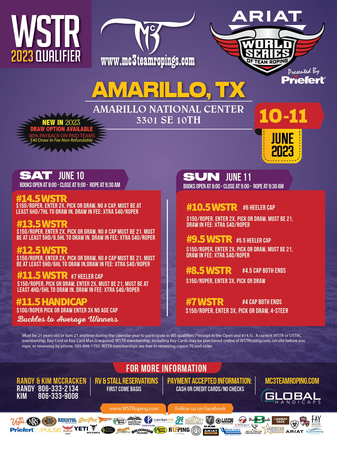 Calendar | World Series of Team Roping Calendar | World Series of Team Roping