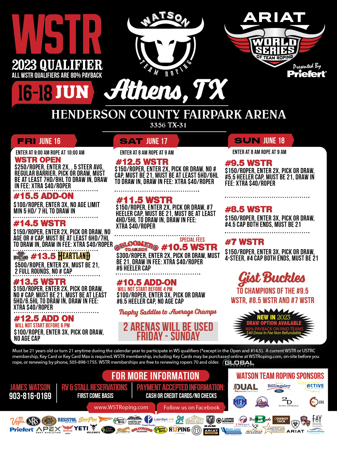 Calendar | World Series of Team Roping