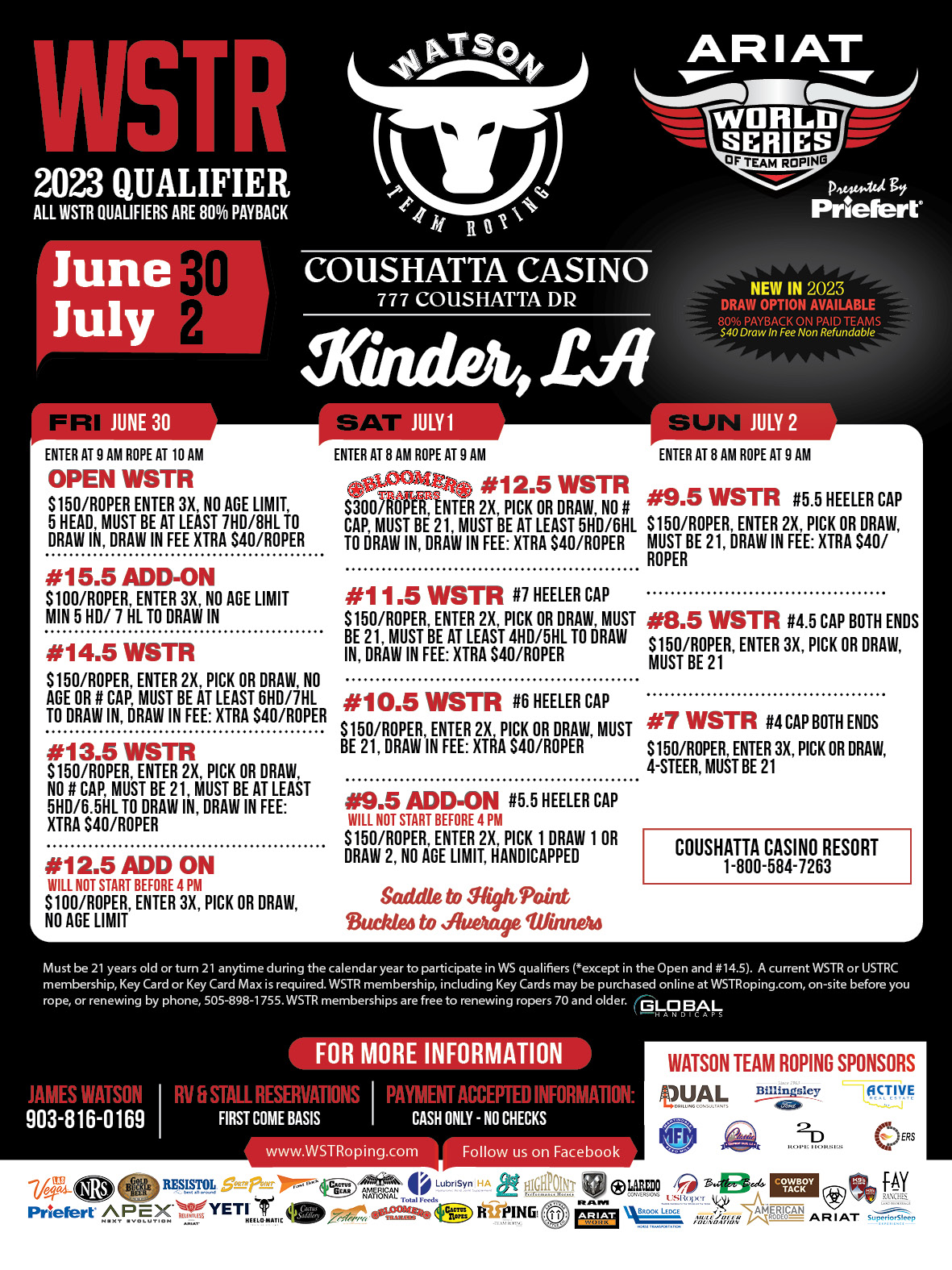 Calendar | World Series of Team Roping
