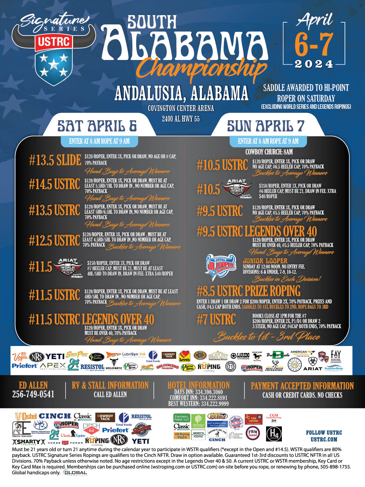 Calendar | World Series of Team Roping