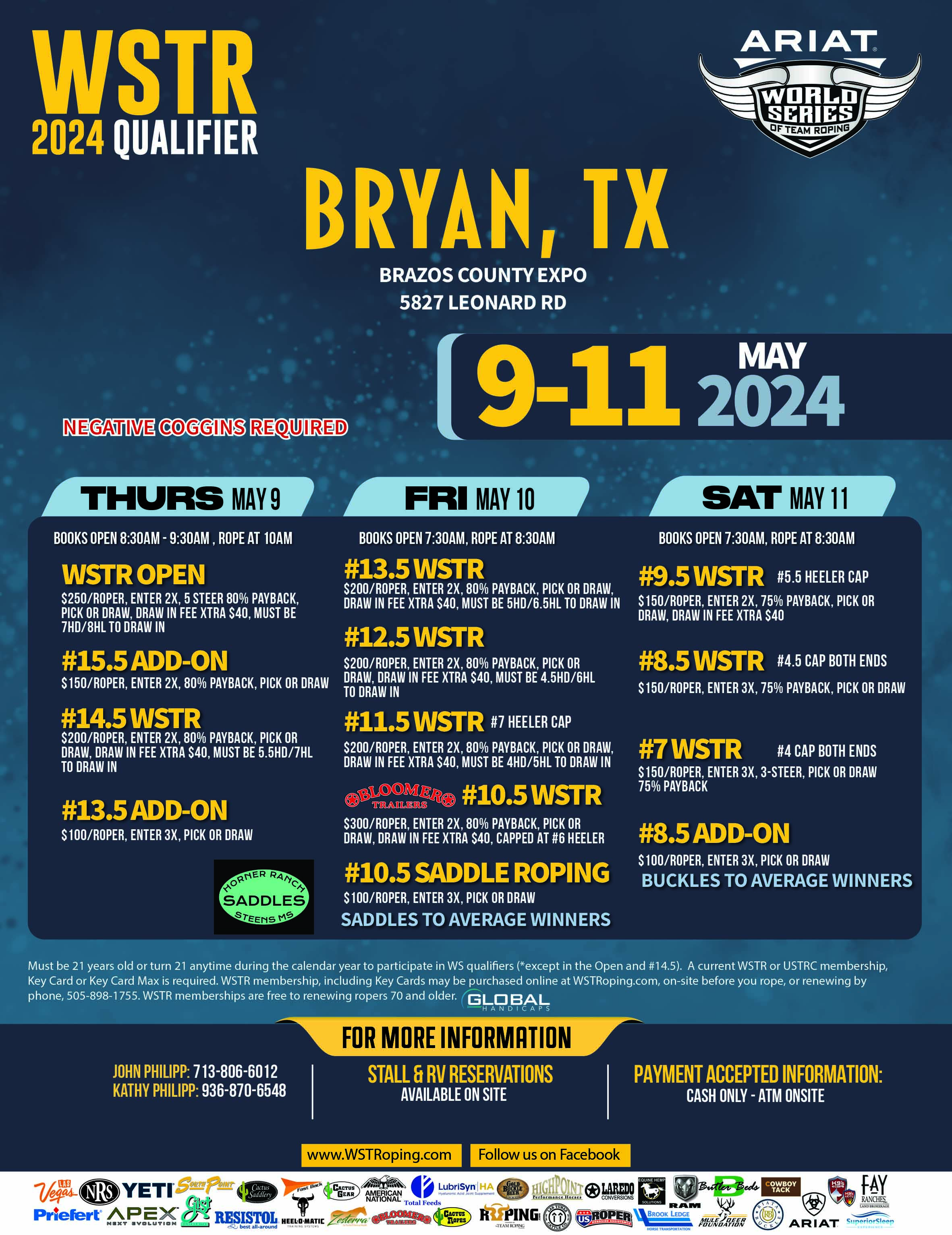 Calendar | World Series of Team Roping